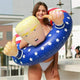 HARDLAND Swimming Inflatable Pool Raft Float
