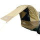 HARDLAND Sunshade Rainproof Portable Car Trunk Tent