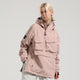 HARDLAND Women's Solid Color Pullover Ski Jacket